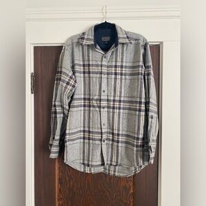 Pendleton Plaid Wool button down shirt - size small